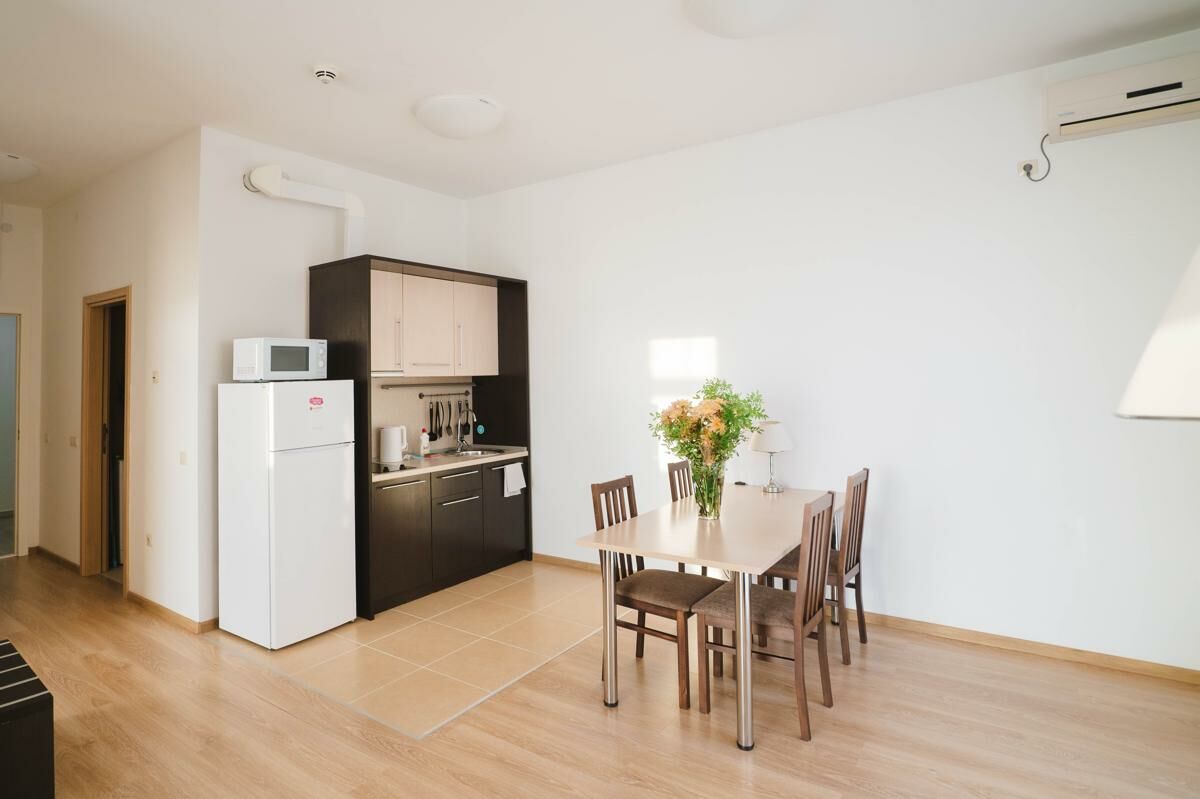 Апартаменты с 1 спальней и кухней Сириус Прибрежный