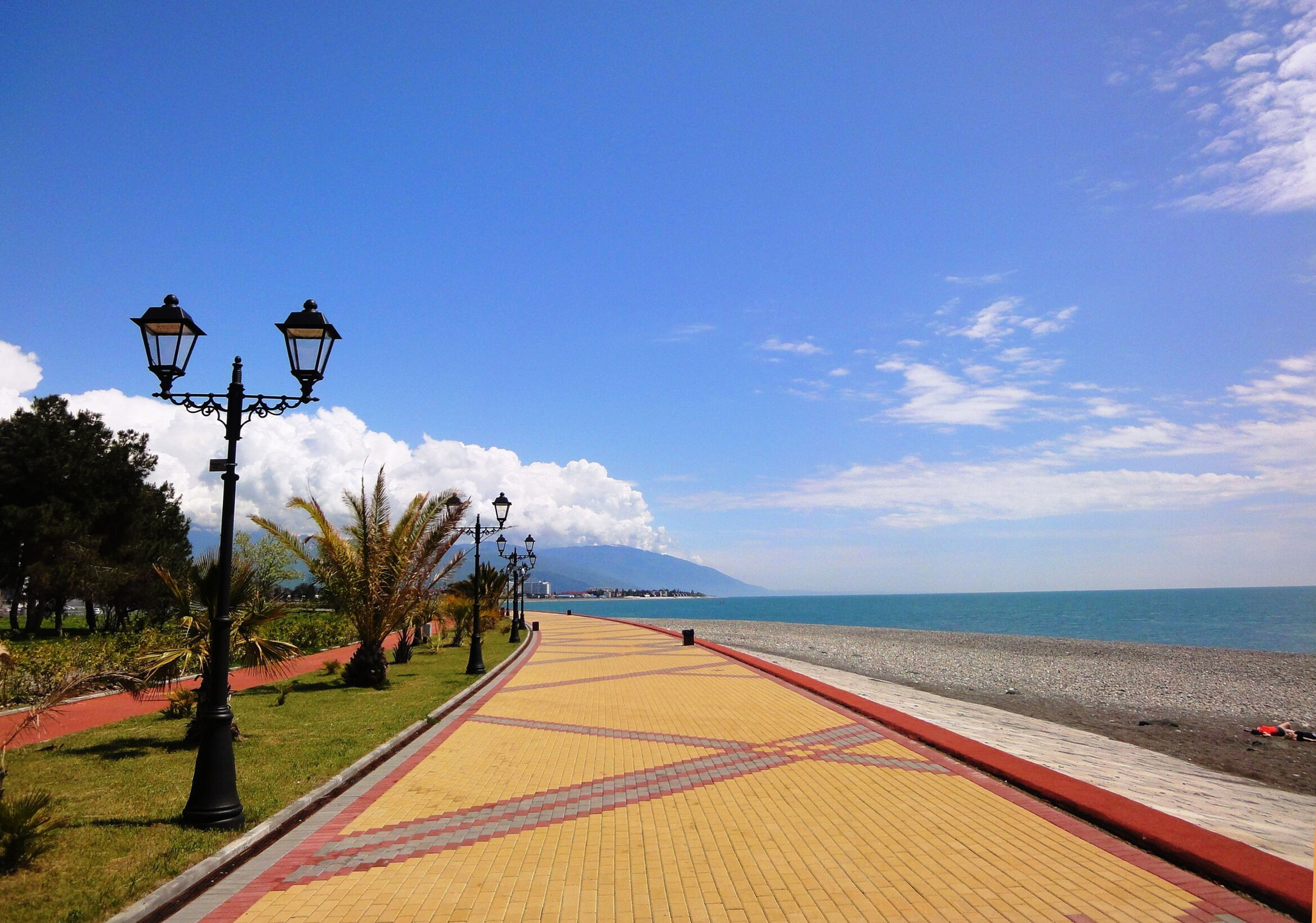 Пляж Олимпийского парка Сириус Прибрежный