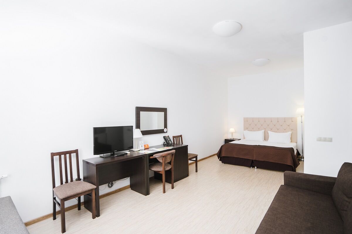 Студия без кухни для маломобильных гостей Сириус Прибрежный